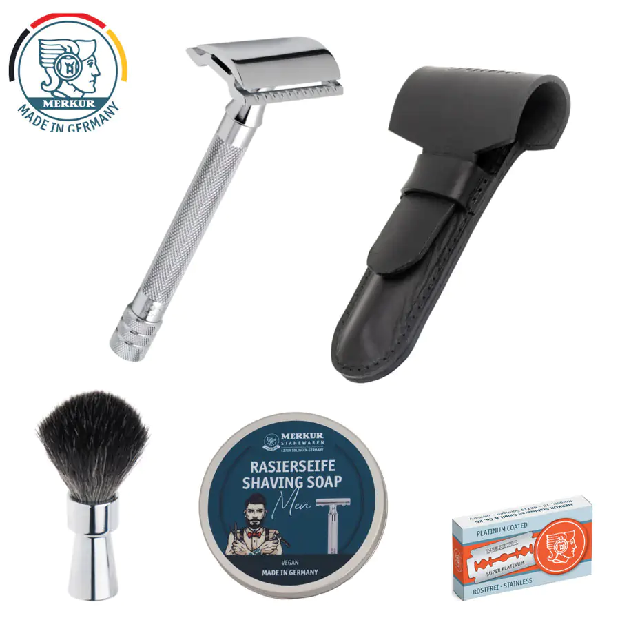 Safety Razor Set for Men - Giftbox Idea