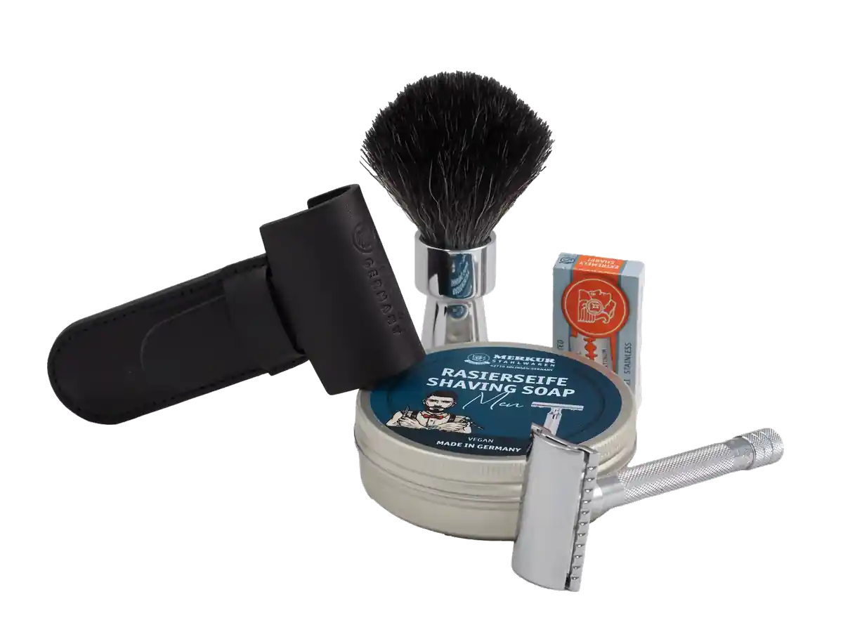 Beard care products by Merkur Stahlwaren