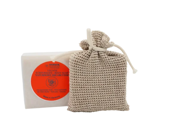 Seifensäckchen Leinen / Kupfer