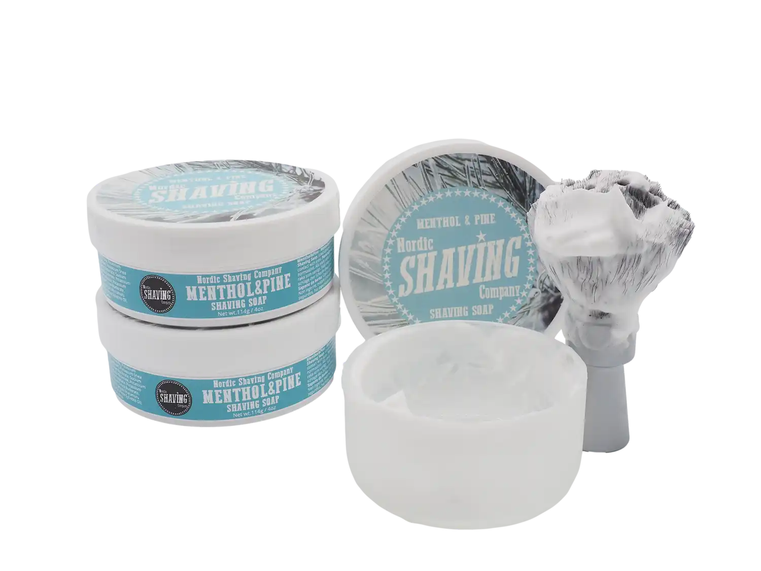 Nordic Shaving Company Rasierseife Menthol & Kiefer use Nordic Shaving Company Rasierseife Menthol & Kiefer use