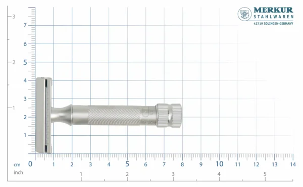 Merkur 34C Mattchrom Scale