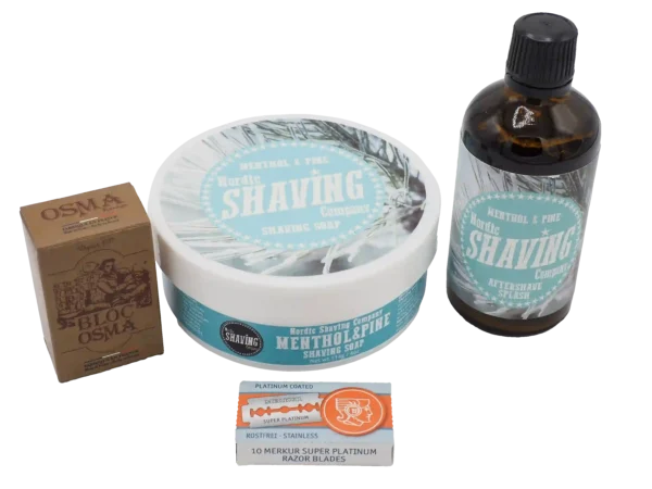 Rasierroutine – Set Menthol-Kiefer