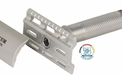 Edelstahl Rasierhobel von Merkur – Inox
